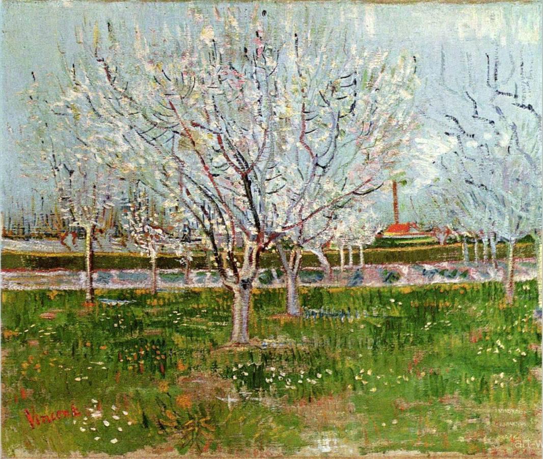 Vincent van Gogh Orchard in Blossom